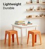 Livo Orange Colour Modern Multi-Purpose End Table