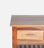 Livo Solidwood Console Table With 3 Drawer In Honey Color
