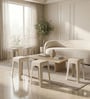 Livo White Colour Modern Multi-Purpose End Table (Set of 6)