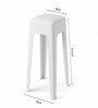 Livo White Colour Modern Multi-Purpose End Table