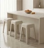 Livo White Modern Multi-Purpose End Table (Set of 3)