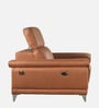 Lizbon Fabric 1 Seater Motorized Recliner with USB Port  In Tan Colour