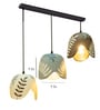 Lleida Brown and Off White Teracotta Handcrafted Contemporary Cluster Hanging Lights