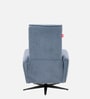 Lloyd Swivel 1 Seater Motorized Recliner In Blue Color