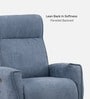 Lloyd Swivel 1 Seater Motorized Recliner In Blue Color