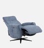 Lloyd Swivel 1 Seater Motorized Recliner In Blue Color