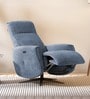 Lloyd Swivel 1 Seater Motorized Recliner In Blue Color