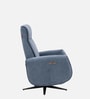 Lloyd Swivel 1 Seater Motorized Recliner In Blue Color