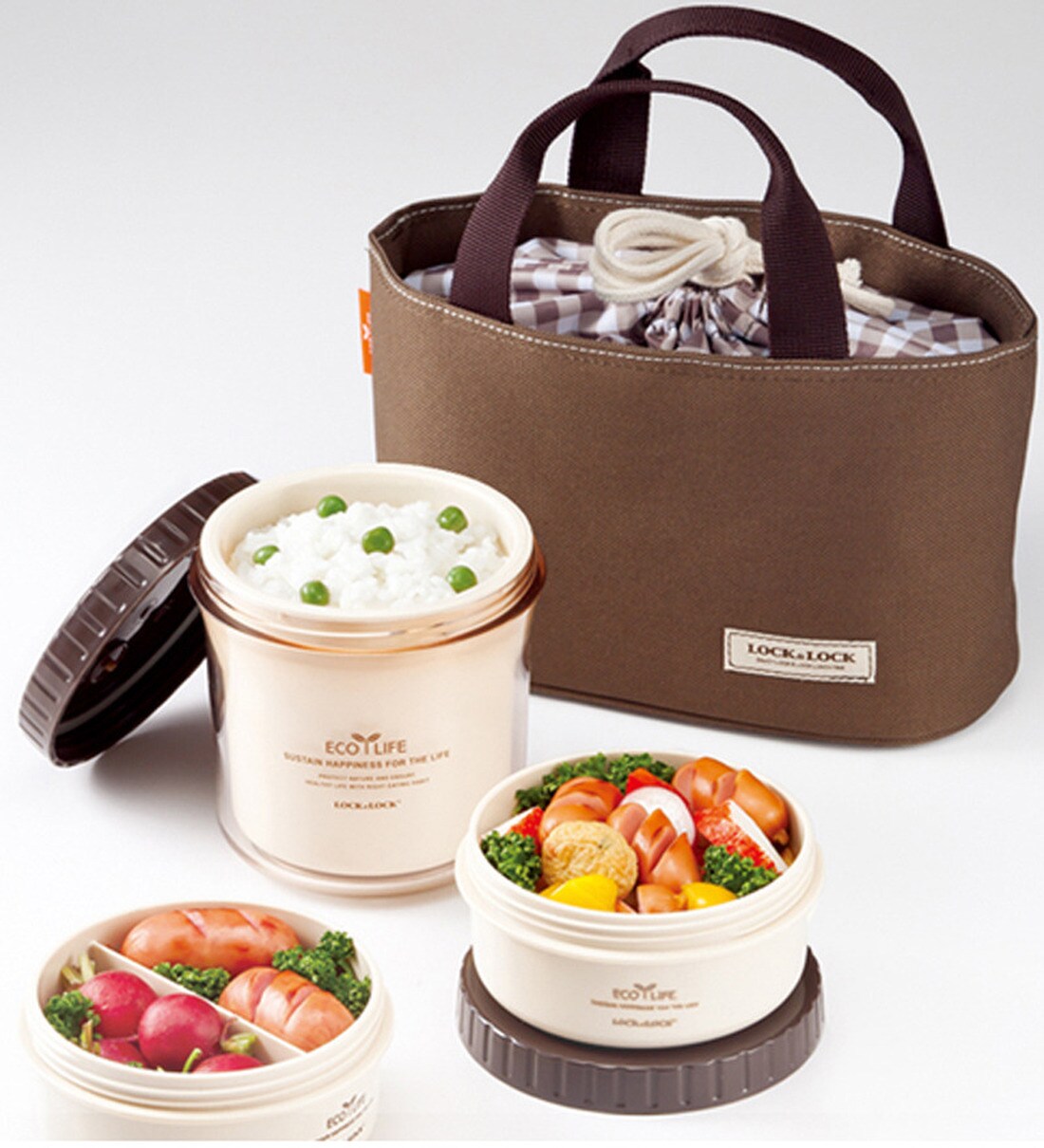 lock & lock lunch bag set