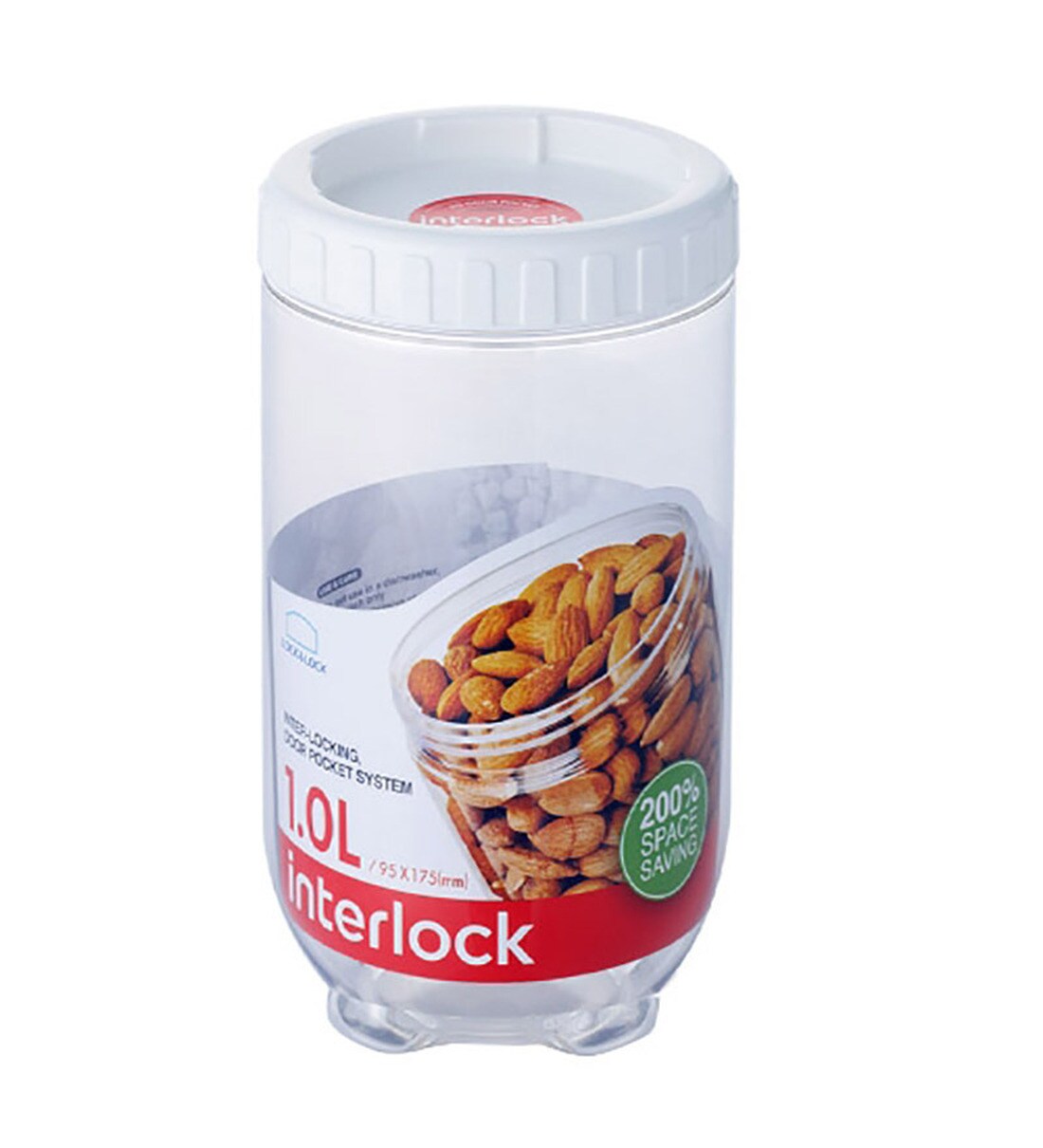 Buy 1 Ltr Plastic Storage Container Set of 6 By Lock & Lock Online