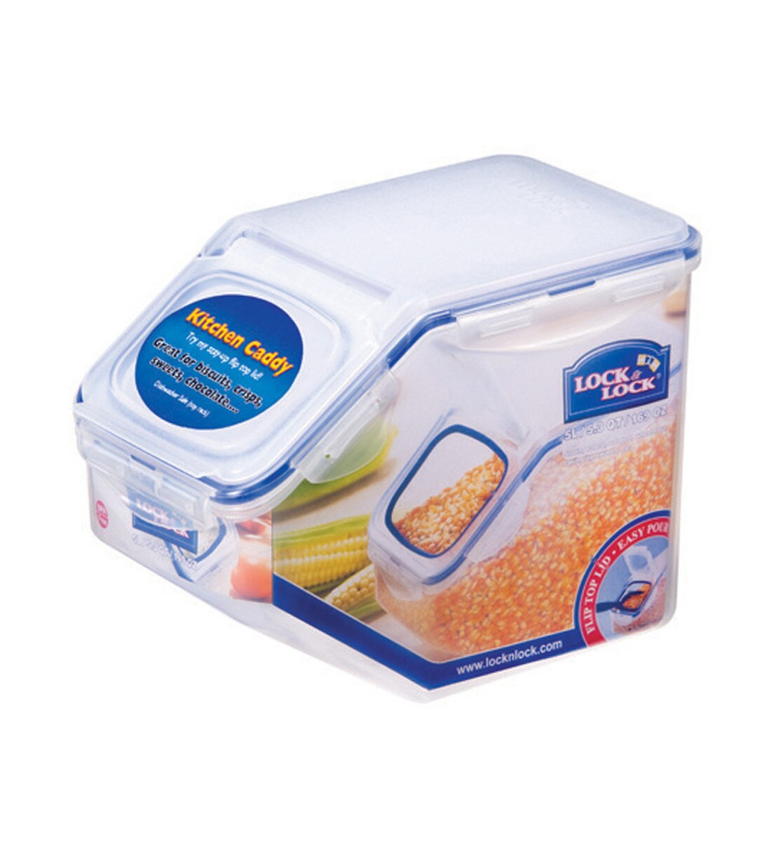 Buy 169 Ml & 5 Ltr Plastic Storage Container By Lock & Lock Online