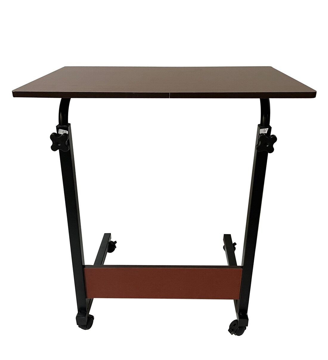 Buy Logan CShape End Table in Brown Finish by Bantia Furniture Online