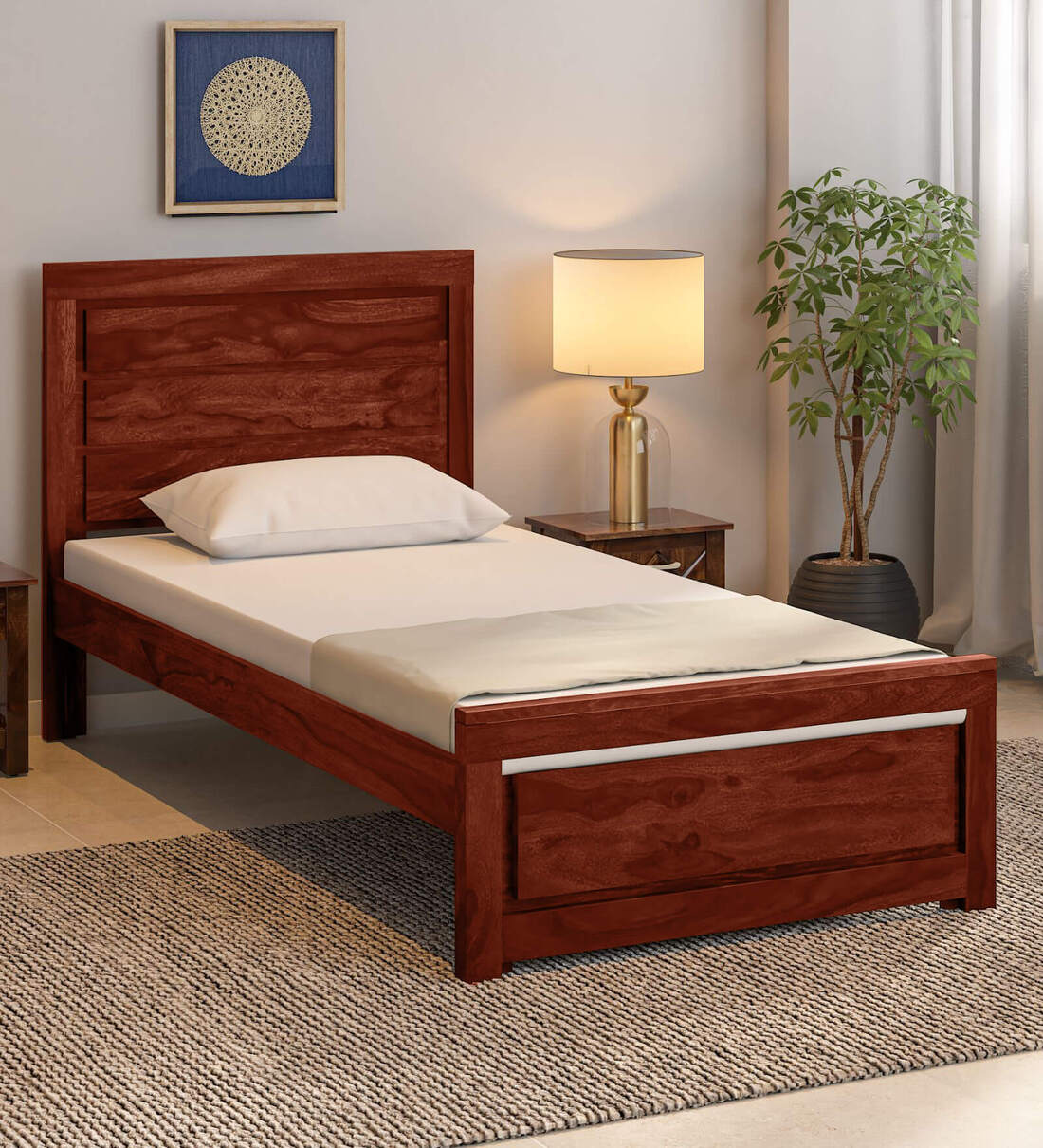 Simple Single Bed Design