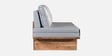 Logan Solid Wood 2 Seater Sofa With Drawer Storage  In Natural Finish