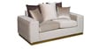London 2 Seater Sofa in Beige Colour