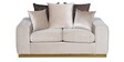 London 2 Seater Sofa in Beige Colour