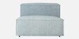 Lorenzo Suede fabric Luxurious Modular Sofa in Steel Blue Colour