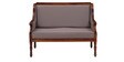Louis Sheesham Wood 2 Seater Sofa In Honey Oak Finish
