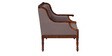 Louis Sheesham Wood 2 Seater Sofa In Honey Oak Finish