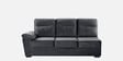 Lounger Fabric LHS Sectional Sofa In Space Grey Colour