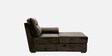 Lounger Fabric LHS Sectional Sofa In Stone Colour