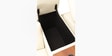 Loures Luxe Two Leatherette Seater Recliner with Lounger in Cream Clour