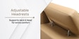 Loures Premium Two Seater Recliner with Lounger in Cream Clour