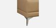 Loures Premium Two Seater Recliner with Lounger in Cream Clour