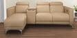 Loures Premium Two Seater Recliner with Lounger in Cream Clour