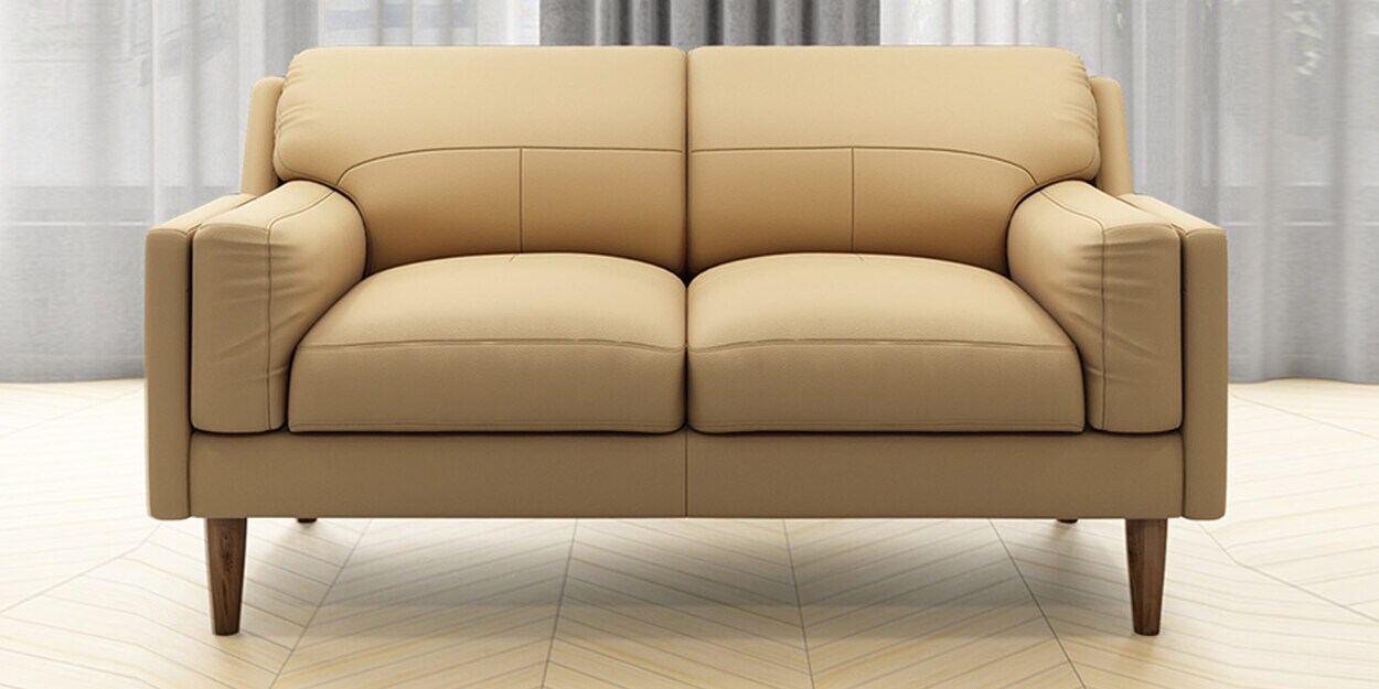 Buy Lorraine 2 Seater Sofa In Cream Colour By Durian Online Mid