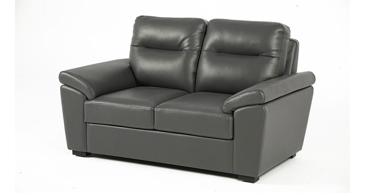 Buy Lounger 2 Seater Sofa in Grey Colour by Wakefit Online