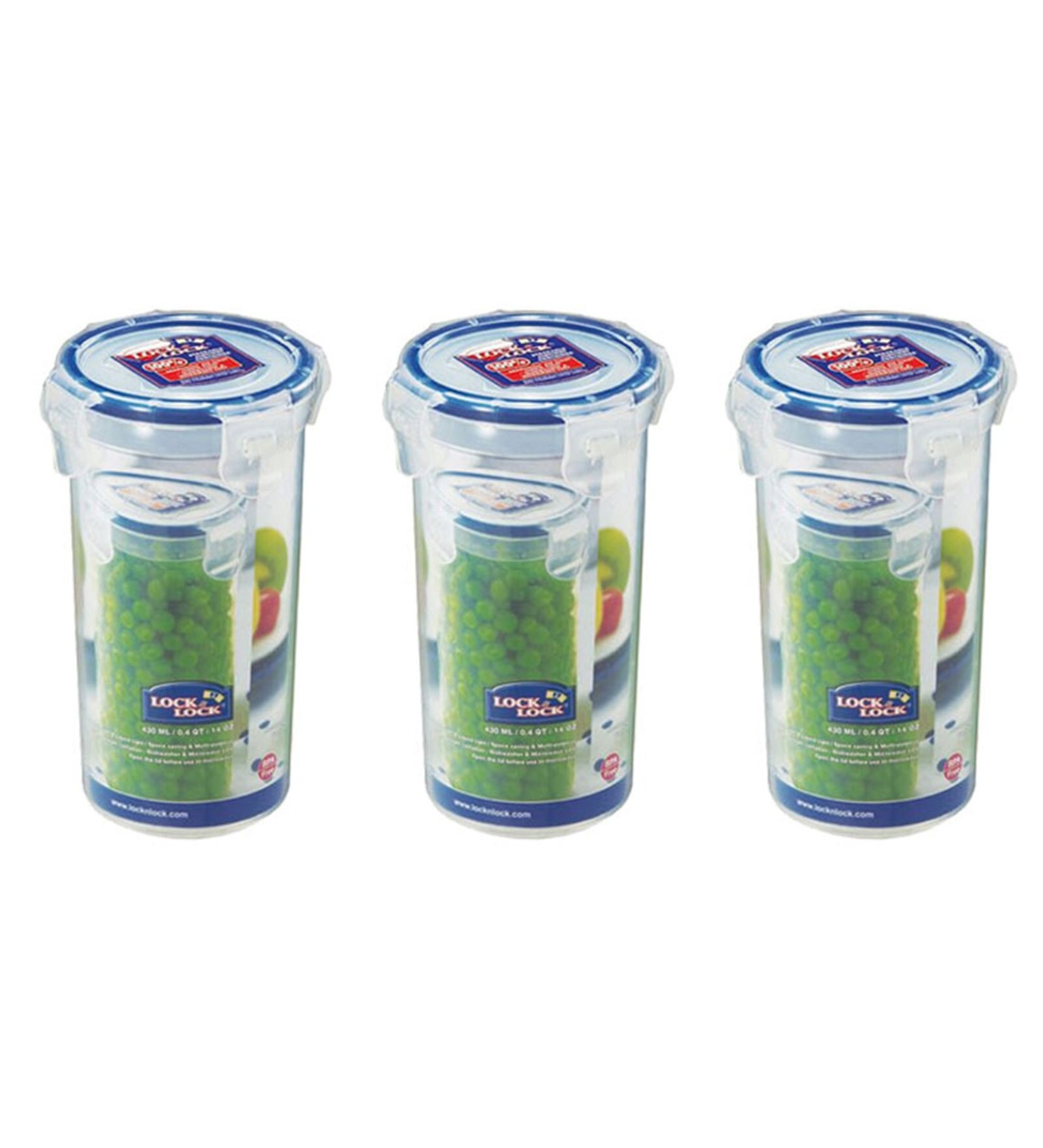 430 Ml Plastic Storage Container Set of 3 430 Ml Plastic Storage Container Set of 3