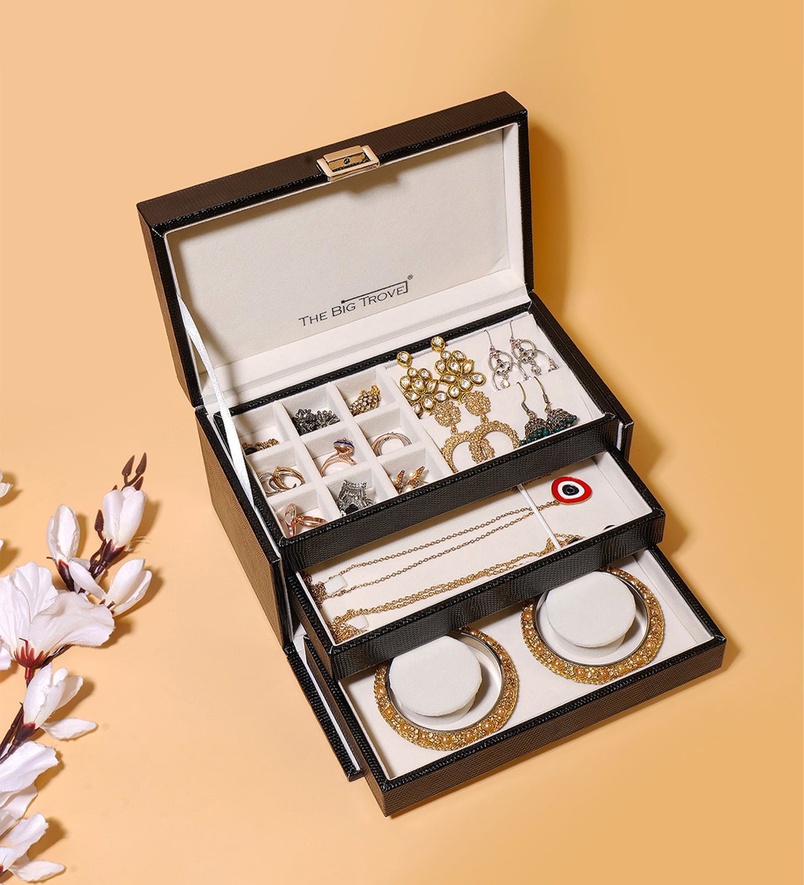 Blue Locker Safejewellery Storage Box