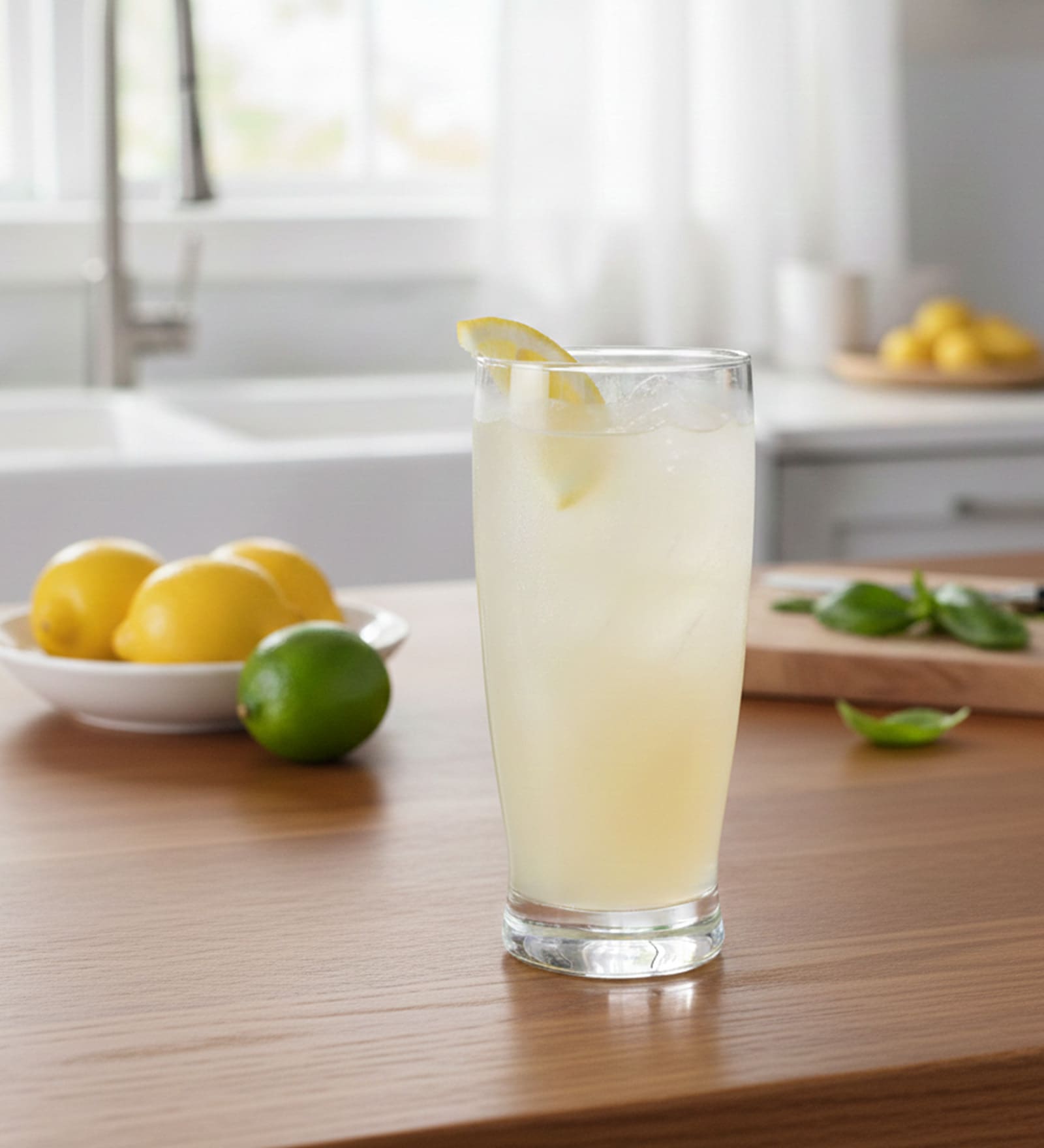 Set of 6 Long Drink Clear Glasses 400ml