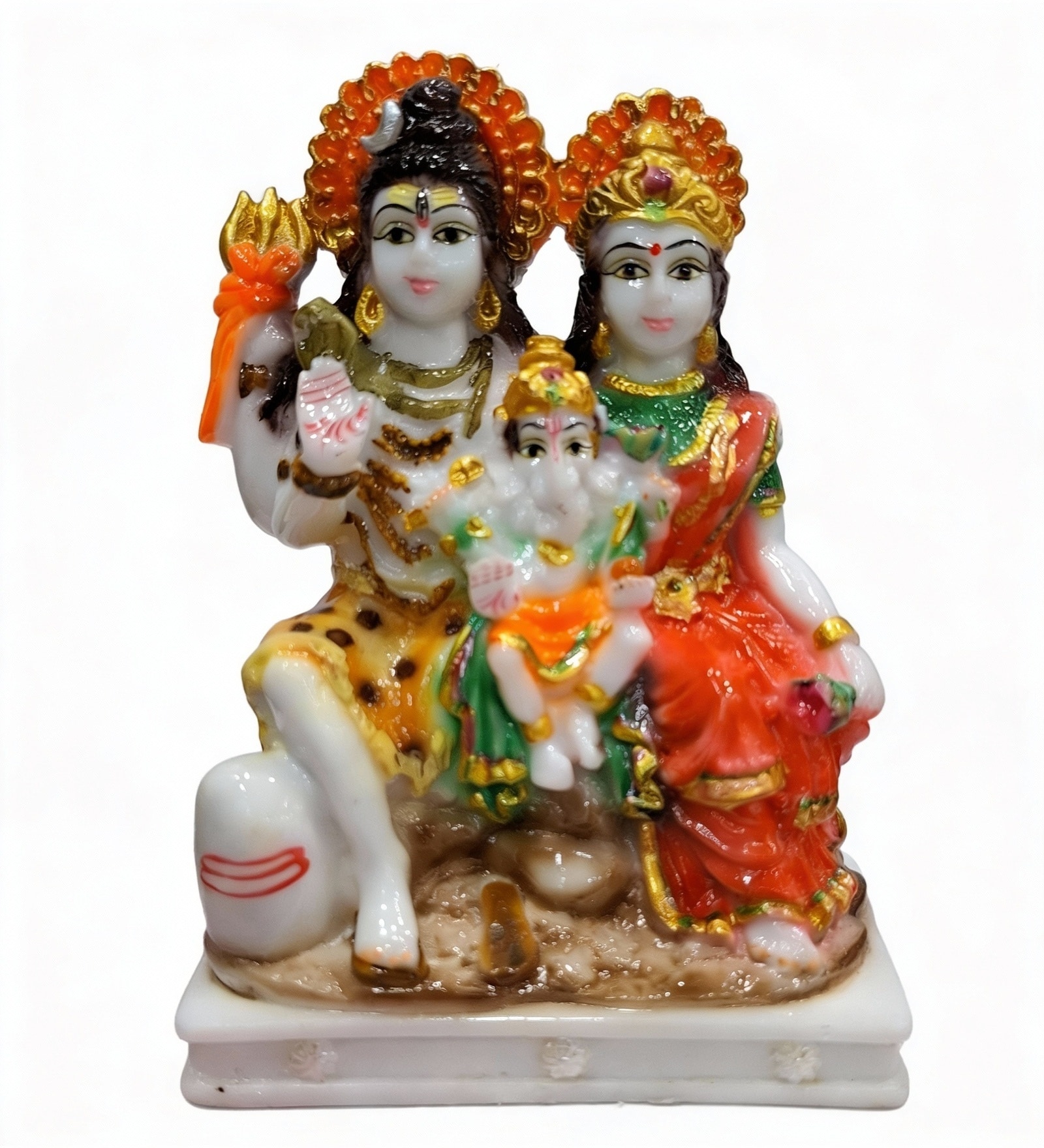 Lord Shiv Parivar Polyresin Statue