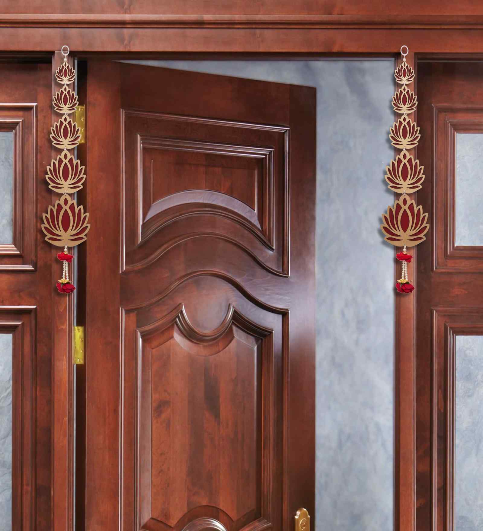 Lotus Wall Hangings (Set of 6)