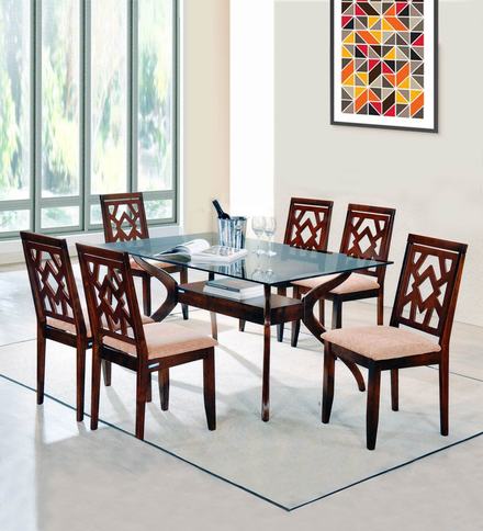 nilkamal dining table 6 seater