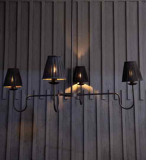 Lombard Black Chandelier