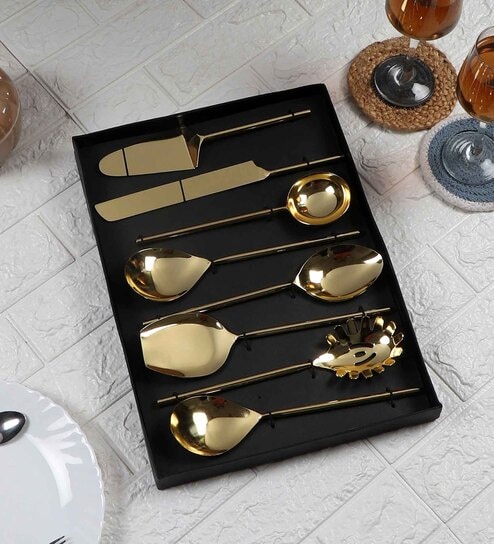 Masai Tea Spoon Set of 6 - Ellementry