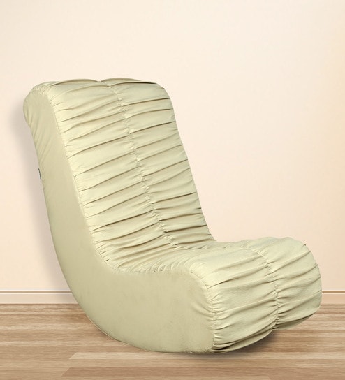 Buy Daisy Rocking Chair In Ivory Colour By Parin Online