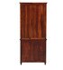 Buy Louis Solid Wood Hutch Cabinet in Honey Oak Finish By Amberville ...