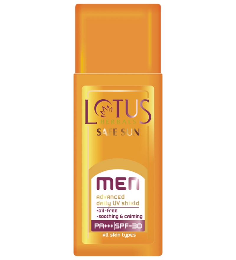 lotus men sunscreen