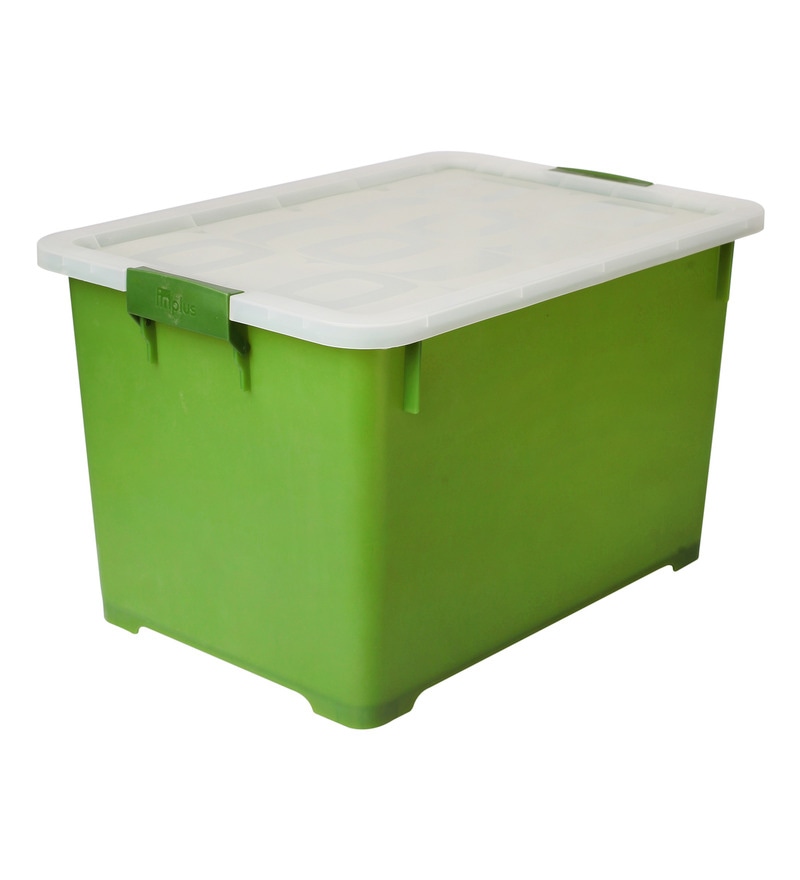 Buy Lock & Lock Green Plastic 22 x 16 x 14 Inch Storage Box Online