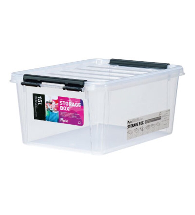 Buy 15 Litres Plastic Storage Box by Lock & Lock Online Plastic
