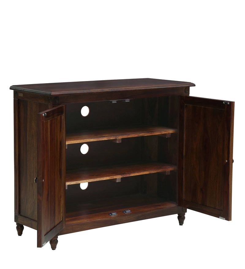 Buy Louis Solid Wood Shoe Rack In Provincial Teak Finish By Amberville