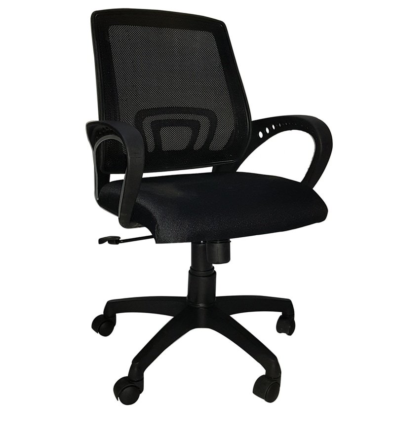 Buy Low Back Ergonomic Chair with Nylon Base by Adiko Systems Online