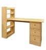 Loa Hutch Desk in Beige Finish