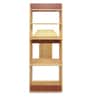 Loa Hutch Desk in Beige Finish