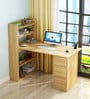 Loa Hutch Desk in Beige Finish