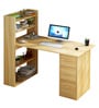 Loa Hutch Desk in Beige Finish